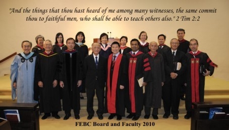 FEBC Board & Faculty 2010
